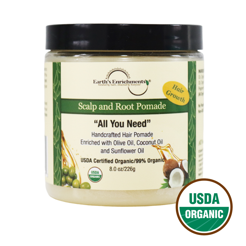 Organic Pomade Dry Scalp Hair Growth Natural Hair Grease